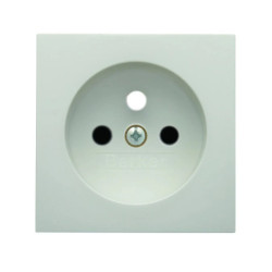 B.3/B.7 Płytka czołowa gniazda z/u z przesłonami biały 3965761909
