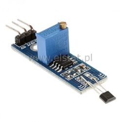 Moduł miernik pola magnet z czujnikiem Halla A3144
