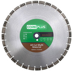 Core Plus CORDBAC45025 Elite All Cut Multi-Material Diamond Blade 450 x 25mm