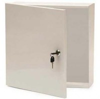 R556B Obudowa metalowa, natynkowa, wymiary: 300 x 300 x 100 mm - tylna ścianka: blacha