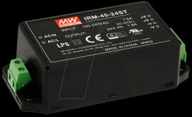 IRM-45-48ST Switching Power Supplies Module, 45 W 48 V / 0,94 A, screw