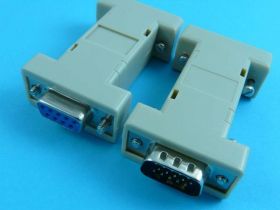ADAPTOR DB-9F/VGA HD-15M GENDER CHANGER