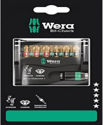 ZESTAW BITÓW BIT-CHECK 12 DIAMOND 1 SB, 12 CZ.