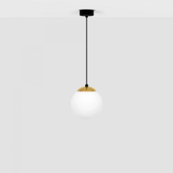 Lampa wisząca, zwis ISLA na E27 szklany klosz do salonu K-4911 Kaja Lighting