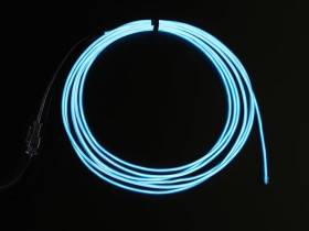 Adafruit White Electroluminescent (EL) Wire - 2.5 meters