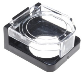 OSŁONA Z KLAPKĄ DO PRZYCISKÓW LA38 22MM