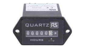 Licznik Godzin Analogowa 6-Cyfrowy 4 › 30 V Ac/Dc Rs Pro