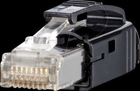 1401505012-E E-DAT Industry Cat.6 RJ45 plug, multiport capable