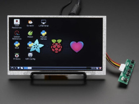 Adafruit HDMI 4 Pi: 7" Display no Touchscreen 800x480 - HDMI/VGA/NTSC/PAL