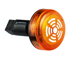 Sygnalizator 115 V Światło ciągłe Żółty Wbudowany montaż LED