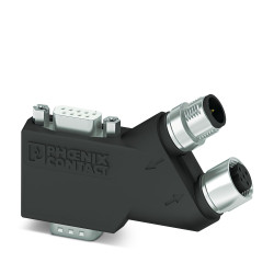 Złącze D-Sub 9-pinowe Żeński Proste