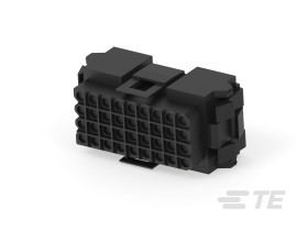 Obudowa złącza 36-pinowe 9-rzędowe raster: 5mm TE Connectivity Męski Metrimate Złącze szpilkowo-gniazdowe do siatki