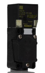 Czujnik zbliżeniowy Indukcyjny 40 mm RS PRO Niewpuszczany 10 → 30 V dc długość 114mm w obudowie prostokątnej