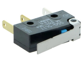 Mikroprzełącznik SNAP ACTION z dźwignią SPDT 3A/250VAC Poz 2 SSG-5L1T