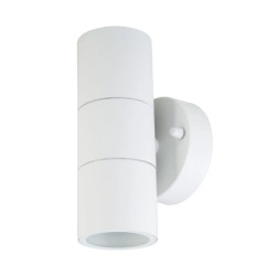 Oprawa Elewacyjna Ścienna VT-7622 GU10 IP44 Biały Mat Dwustronna 7570