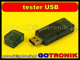 Miernik napięcia i prądu USB AK306A
