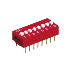 Diptronics Code Switches DS-02V 2-pole