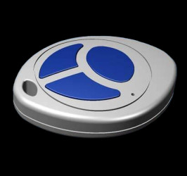 Teko - seria OVO-3 (OVO-3/3.5) - obudowa do pilota w kolorze jasnoszarym (55 x 43,7 x 14 mm)