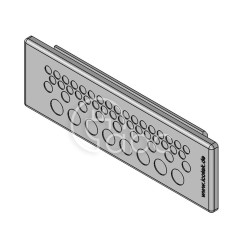 Przepust kablowy niedzielony KEL-DP 24, na 50 przewodów, 43527