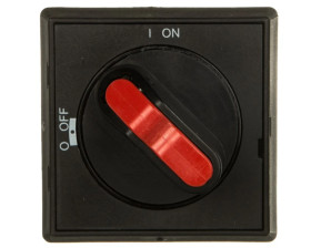 Pokrętło pośrednie czarne IP65 z blokadą do OT16-32FT OHBS2PJ 1SCA105231R1001