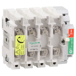 Schneider Electric GS1QQD4 Podstawa, Przełącznik rozłączający 1 szt.