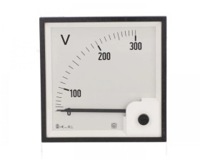 Woltomierz AC 96X96 pomiar bezp. 300V RQ96E AN35DDC300