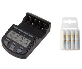 ładowarka BC-700 + 4 x R03/AAA Fujitsu 4UTA 800 (box)