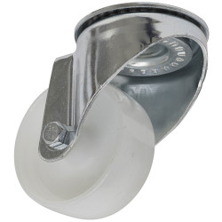 Sealey SCW480SB Castor Wheel Bolt Hole Swivel &#xD8;80mm