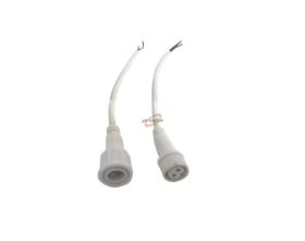 ZŁĄCZE HERMETYCZNE 2 PIN Z PRZEWODAMI 40cm białe