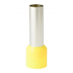 Końcówka tulejkowa izolowana HI 25,0/22-zo żółta (100 szt.) Al/Cu