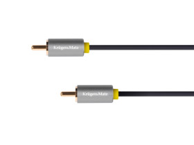 Kabel 1RCA-1RCA 1.8m Kruger&Matz Basic