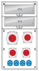 Rozdzielnica R-BOX 740 34S:1x125/5,1x63/5,2x32/5,4x250V,IP65 B.18.740-12_IP65