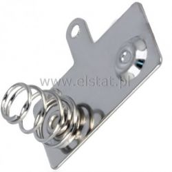 Styk guzikowy, sprężynowy, lewy, AA, R6