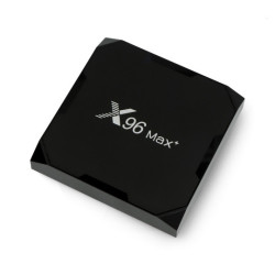 X96 Max+ Android 9 Smart TV box S905X2 4/64GB - czarny