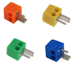 Wtyk głośnikowy mini mix kolor