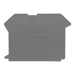 Płytka końcowa do złączki szynowej 4mm2 PC4-TW DGN D-PC4-TW-01P-11-00AH
