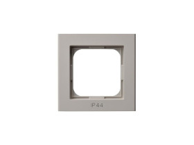 SONATA Ramka 1 pojedyncza do wyłączników IP44 kaszmirowy RH-1R/82 OSPEL