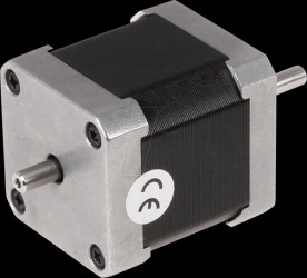 NEMA17-02 Stepper motor, high-torque hybrid, 2-phase, double shaft