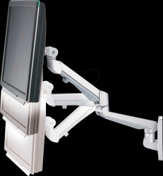 17.03.1178 Monitor holder, 1 display, 486 mm, wall mounting
