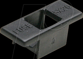 BS232NE Fuse holder, 250 V, 6.3 A, green