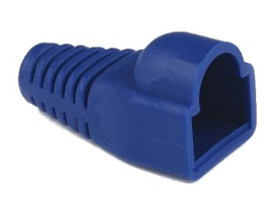 Gumowa osłona wtyku RJ-45, niebieska