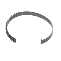 Heidemann 36472 IQ-Clip Cable Ties Reusable Black 5 Pack Adjustable