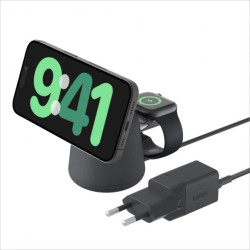 Belkin BoostCharge PRO MagSafe 2in1 Charger Black