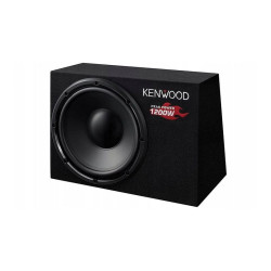 Głośnik subwoofer pasywny - skrzynia basowa KENWOOD KSC-W1200B 30cm 1200W