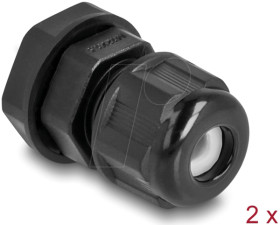 60467 EX Cable Gland M12 black 2 pieces