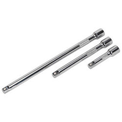 Sealey AK6340 Extension Bar Set 3pc 3/8&quot;sq Drive