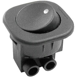 Wyłącznik 250V/6A czarny