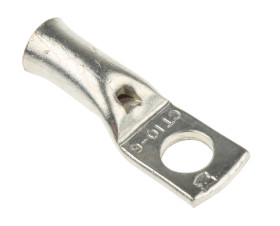 Końcówka oczkowa rurowa rozmiar przewodu 10mm² Ø , M6 nieizolowany średnica wew 6.4mm RS PRO