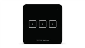 Sinum Ws-03M Włącznik Trójpolowy Kolor Czarny