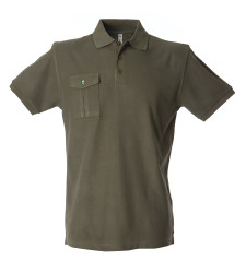 MEXICO ARMY GREEN POLO M/CORTA